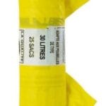 SAC JAUNE PREMIUM POUR DECHETS DASRI 30L (100PS)