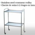 CHARIOT NOX 60×40 À 2 ÉTAGES