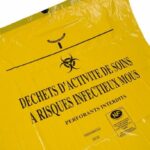 SAC JAUNE PREMIUM POUR DECHETS DASRI 50 L (100 PCS)