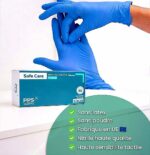 GANTS NITRILE MEDIUM BLEU PPS  (Boite 100ps) HAUTE GAMME