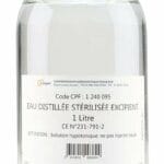 EAU BIDISTILLEE STERIL (1L)
